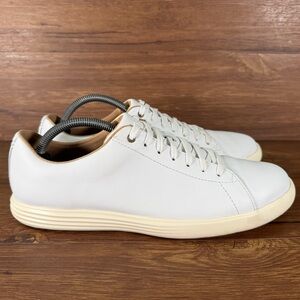COLE HAAN GRAND CROSSCOURT ii Leather Sneakers Men’s Size 9.5 Oxfords Shoes